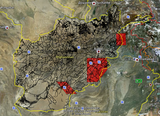 Areas of Operation Imported into Google Earth