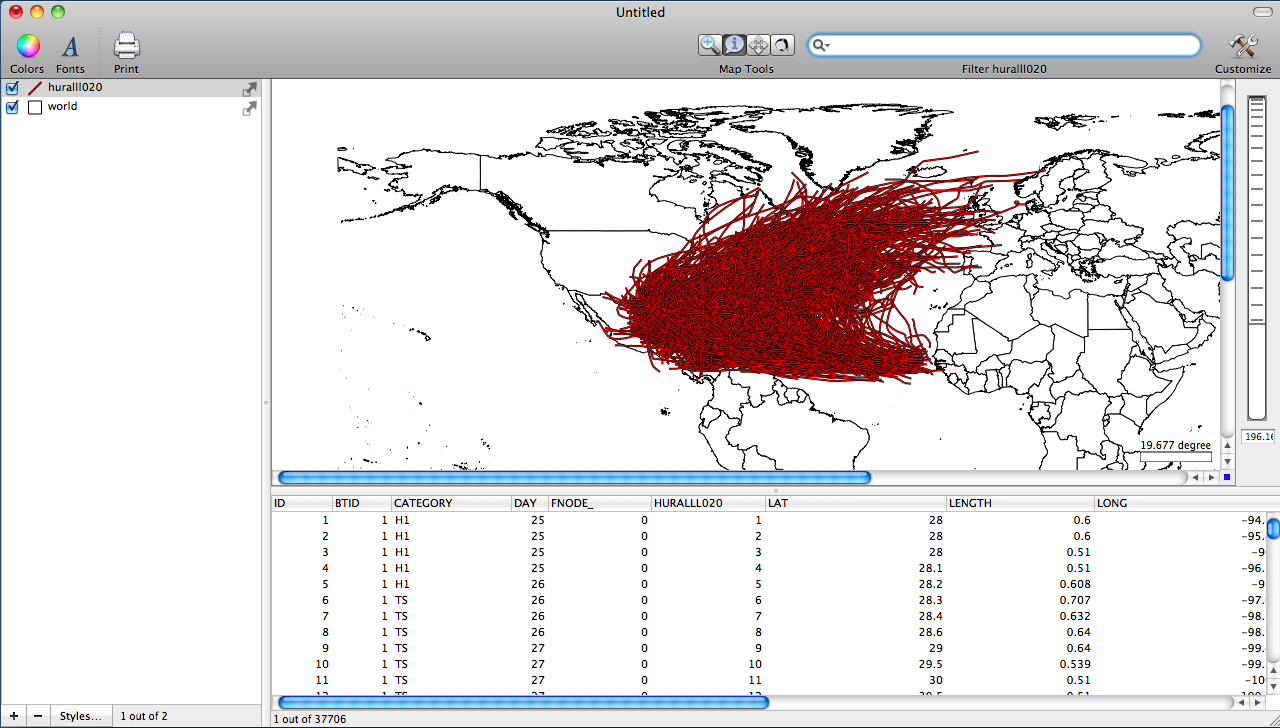 Hurricane Data