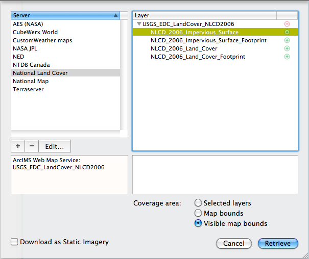 Add National Land Cover Data