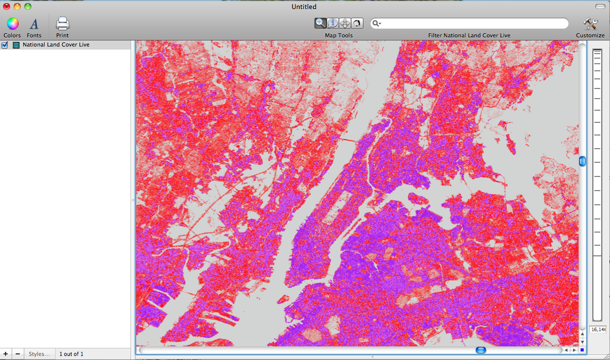 Impervious Surfaces Map (NYC Area)