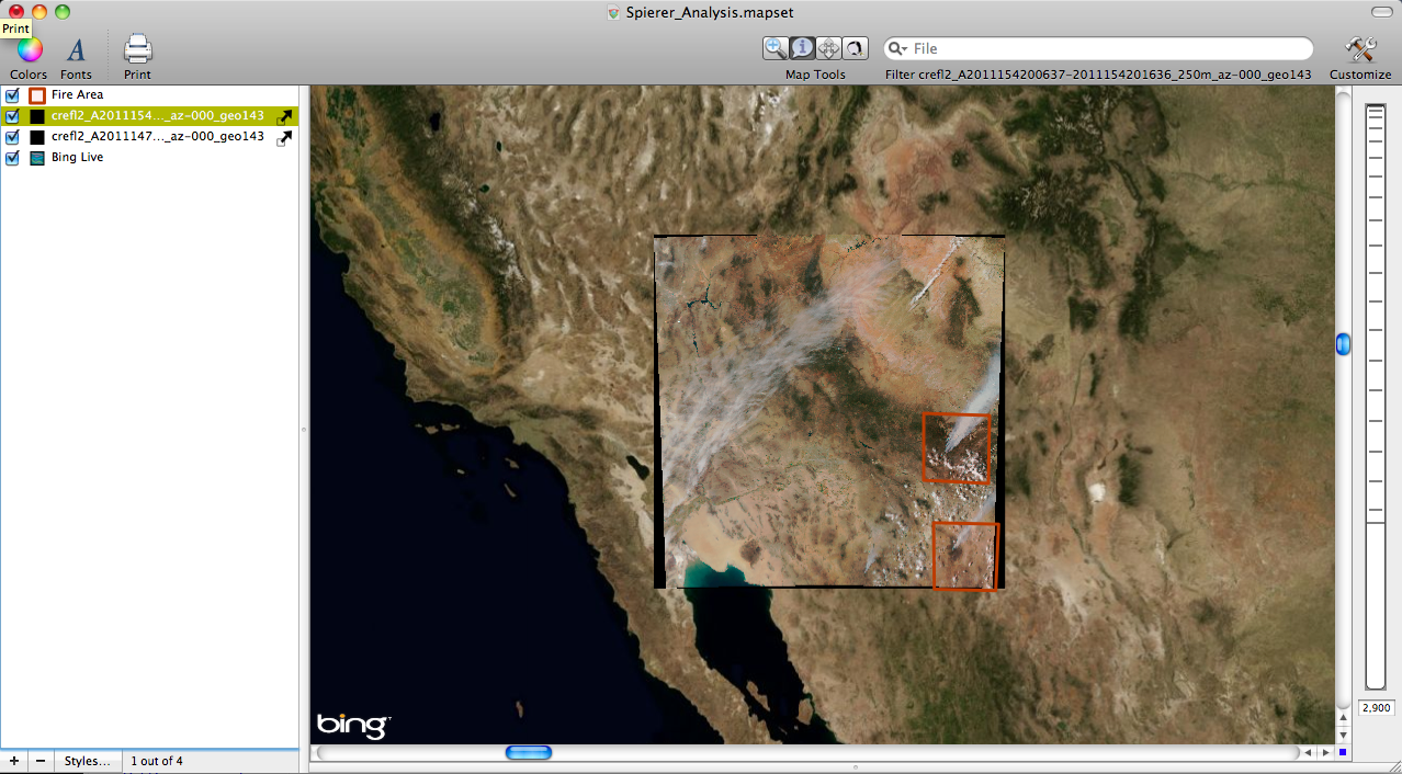 Eastern Arizona Wildfire June 3