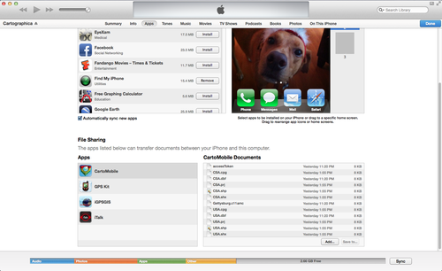 iTunes Copy Window